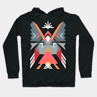 Abstract geometric indian symbol Hoodie